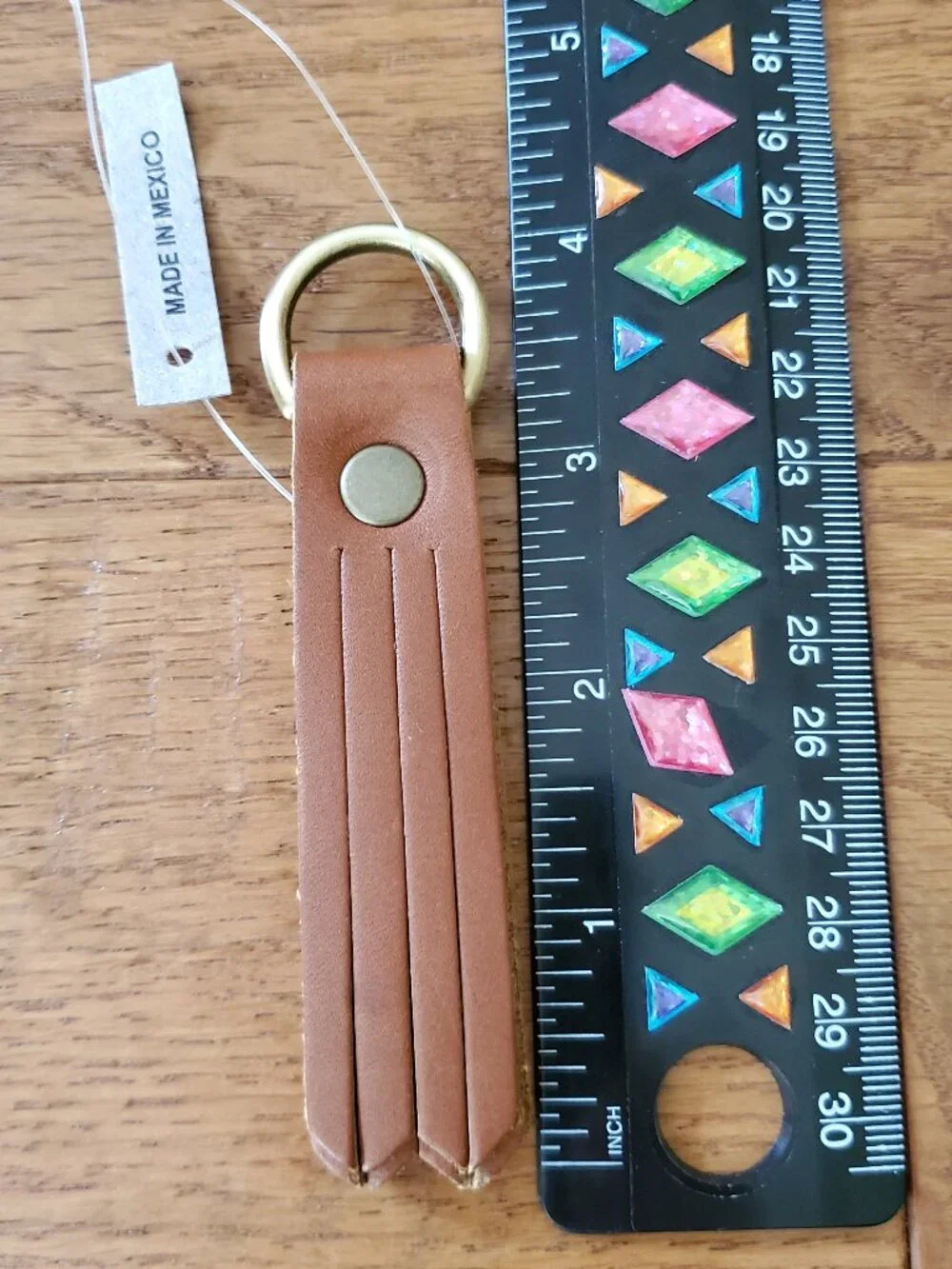 BNNU Portland Leather Sunkissed Keychain
